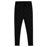Subliminal Egyptian Ankh Cross (Black) Leggings - Conscious Apparel Store