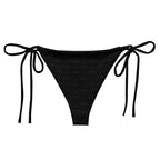 Subliminal Egyptian Ankh Cross string bikini bottom (Black) (6 Colors Available) - Conscious Apparel Store