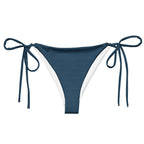 Subliminal Egyptian Ankh Cross string bikini bottom (Blue) (6 Colors Available) - Conscious Apparel Store