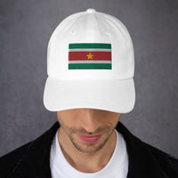 Suriname Flag Ball Cap - Conscious Apparel Store
