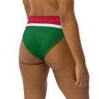 Suriname Flag high-waisted bikini bottom - Conscious Apparel Store