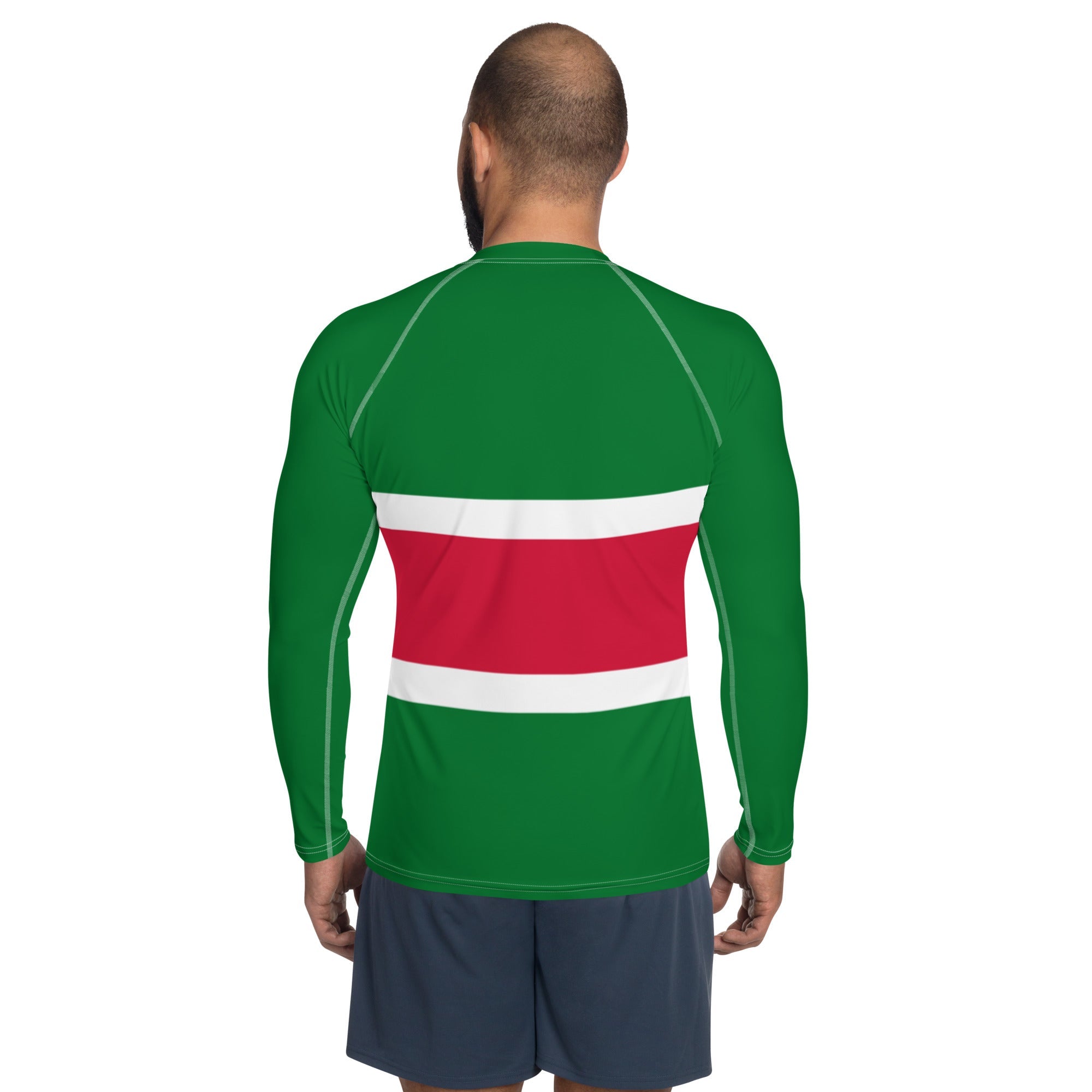 Suriname Flag Men's Rash Guard - Conscious Apparel Store
