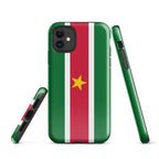 Suriname Flag Tough Cellphone Case for iPhone® - Conscious Apparel Store