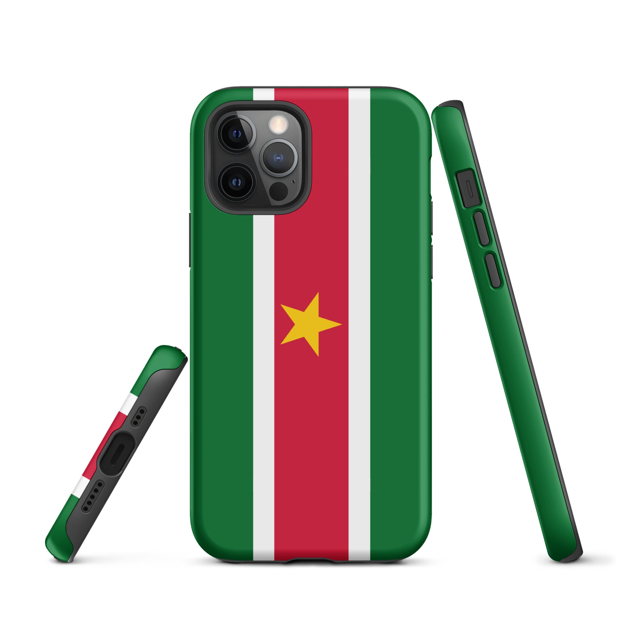 Suriname Flag Tough Cellphone Case for iPhone® - Conscious Apparel Store