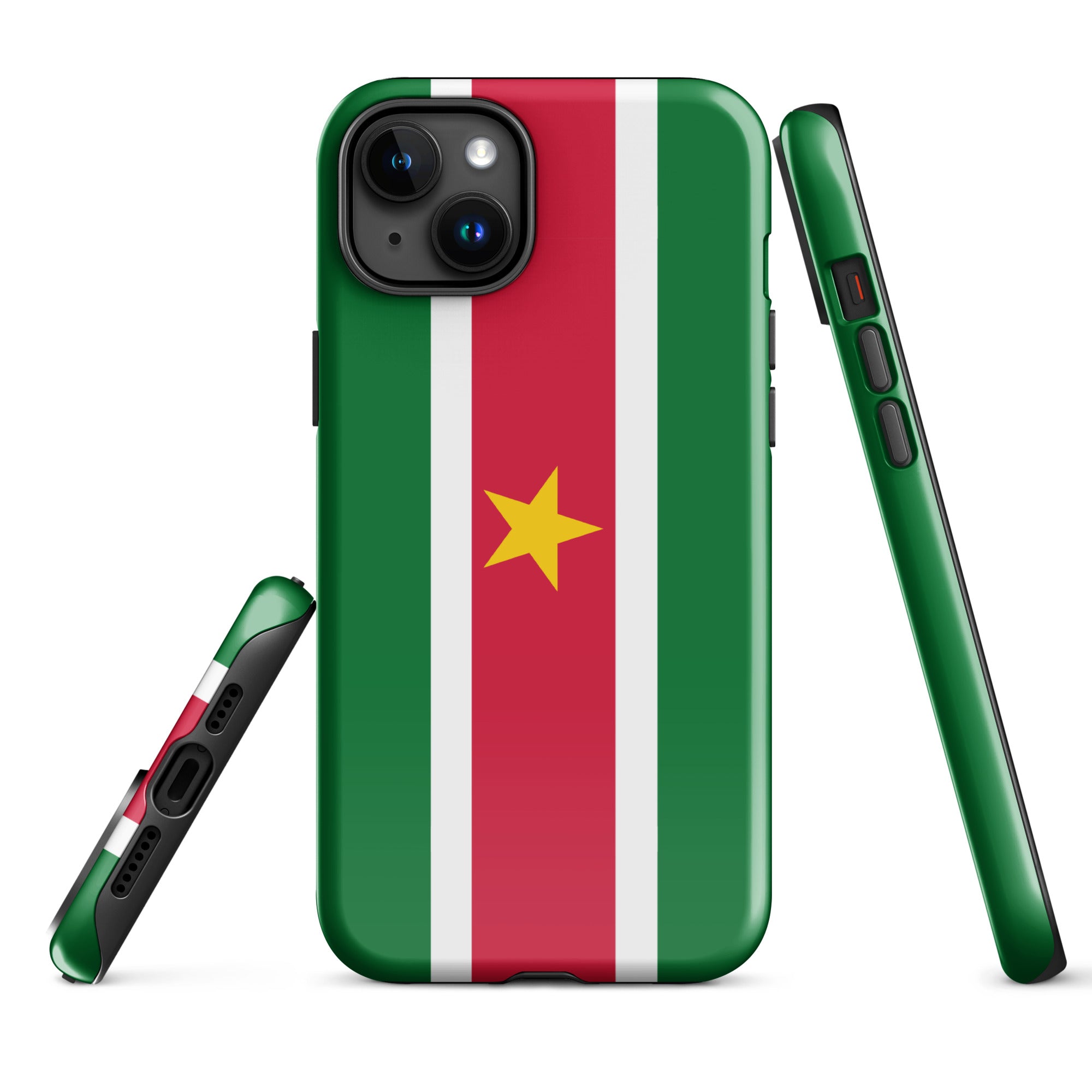 Suriname Flag Tough Cellphone Case for iPhone® - Conscious Apparel Store