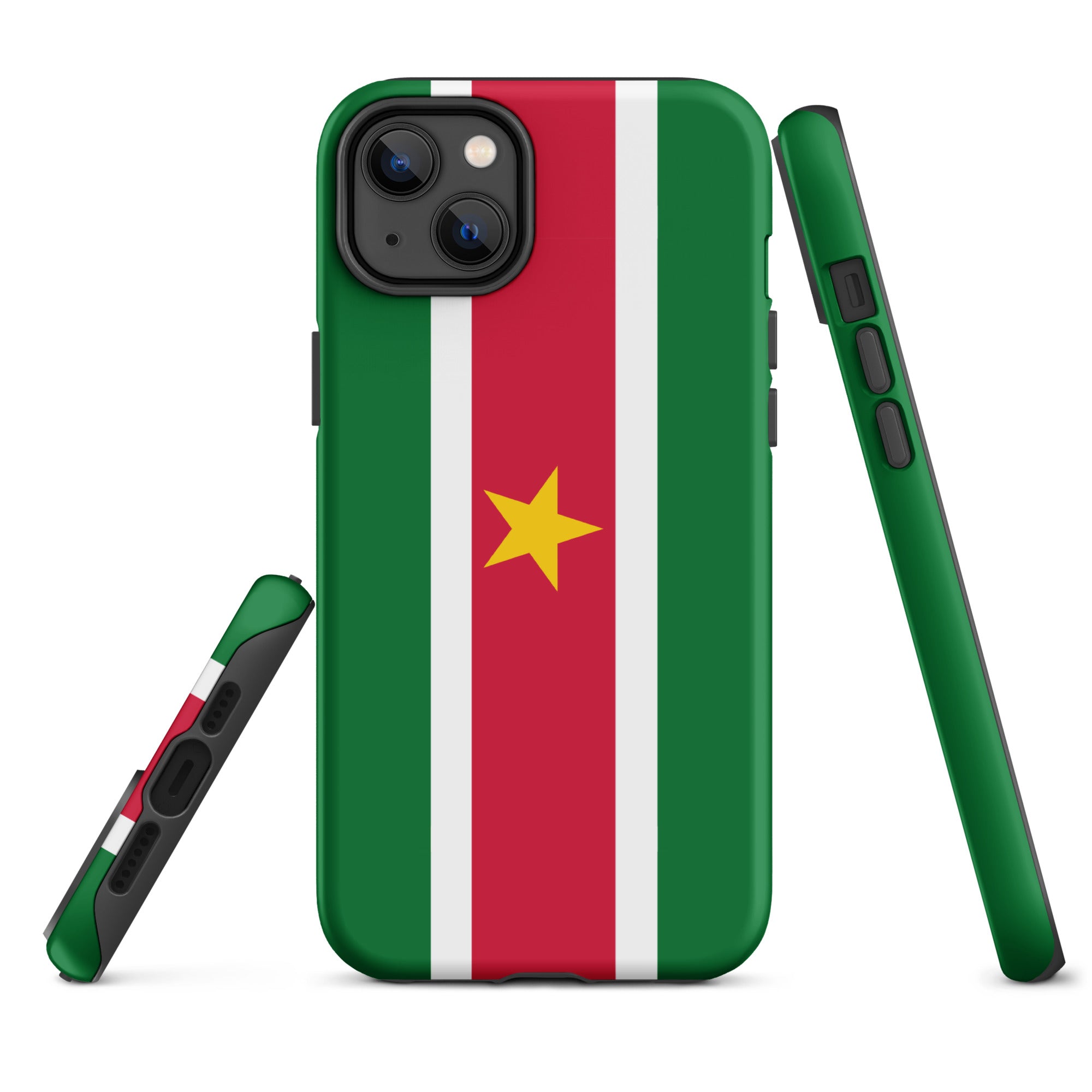 Suriname Flag Tough Cellphone Case for iPhone® - Conscious Apparel Store