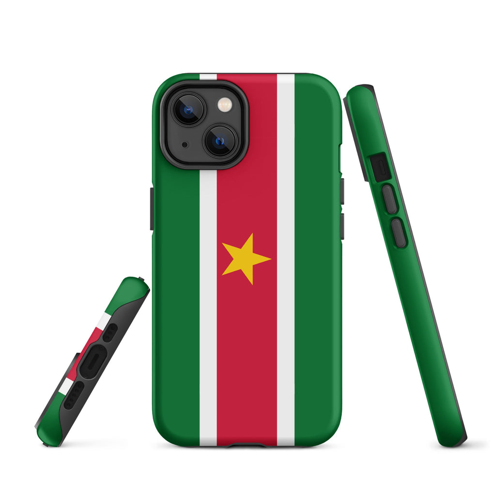 Suriname Flag Tough Cellphone Case for iPhone® - Conscious Apparel Store