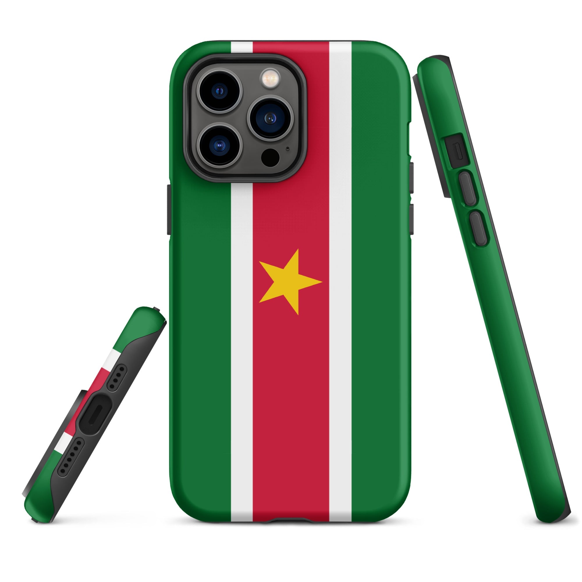 Suriname Flag Tough Cellphone Case for iPhone® - Conscious Apparel Store