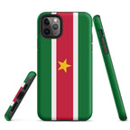 Suriname Flag Tough Cellphone Case for iPhone® - Conscious Apparel Store