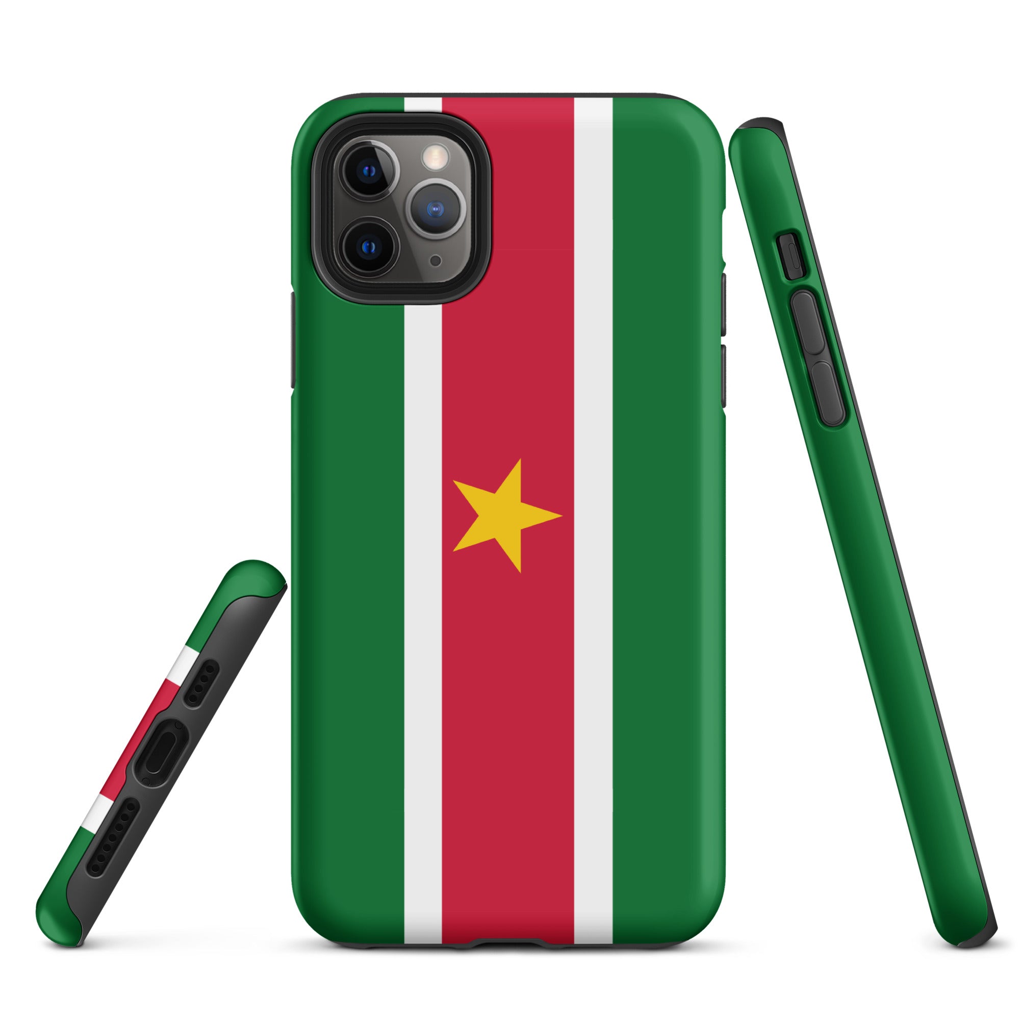 Suriname Flag Tough Cellphone Case for iPhone® - Conscious Apparel Store