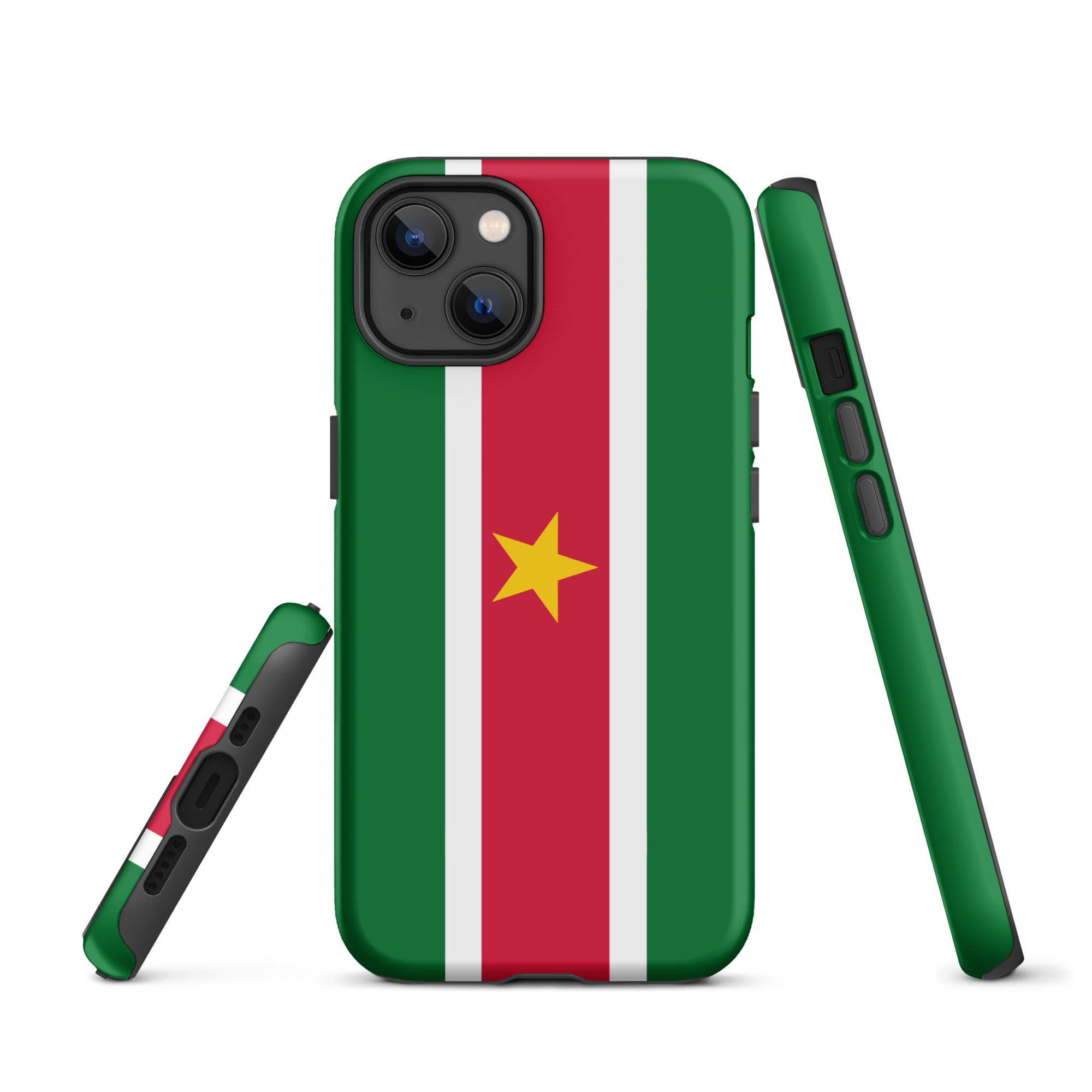 Suriname Flag Tough Cellphone Case for iPhone® - Conscious Apparel Store