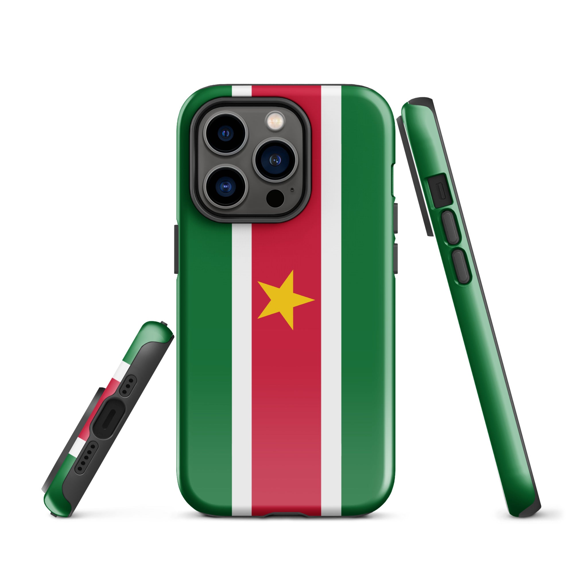 Suriname Flag Tough Cellphone Case for iPhone® - Conscious Apparel Store