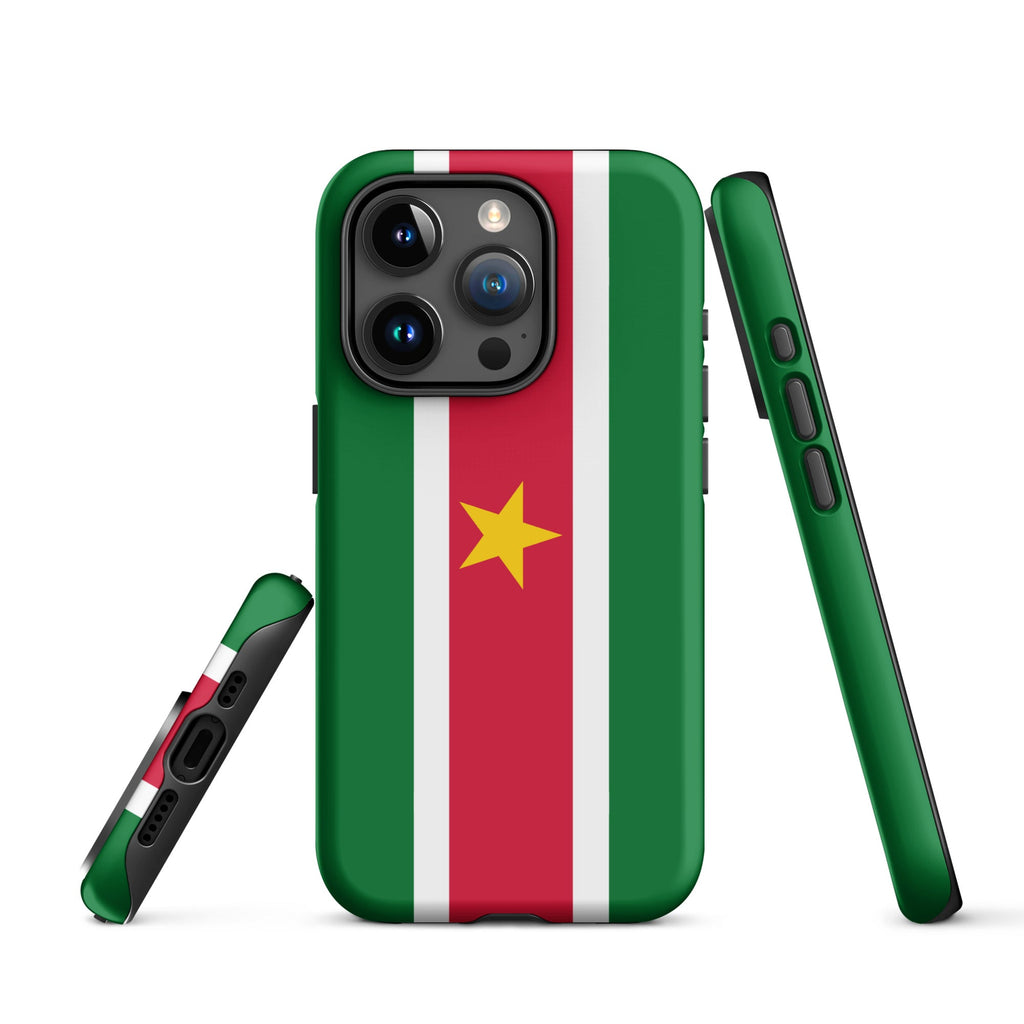 Suriname Flag Tough Cellphone Case for iPhone® - Conscious Apparel Store
