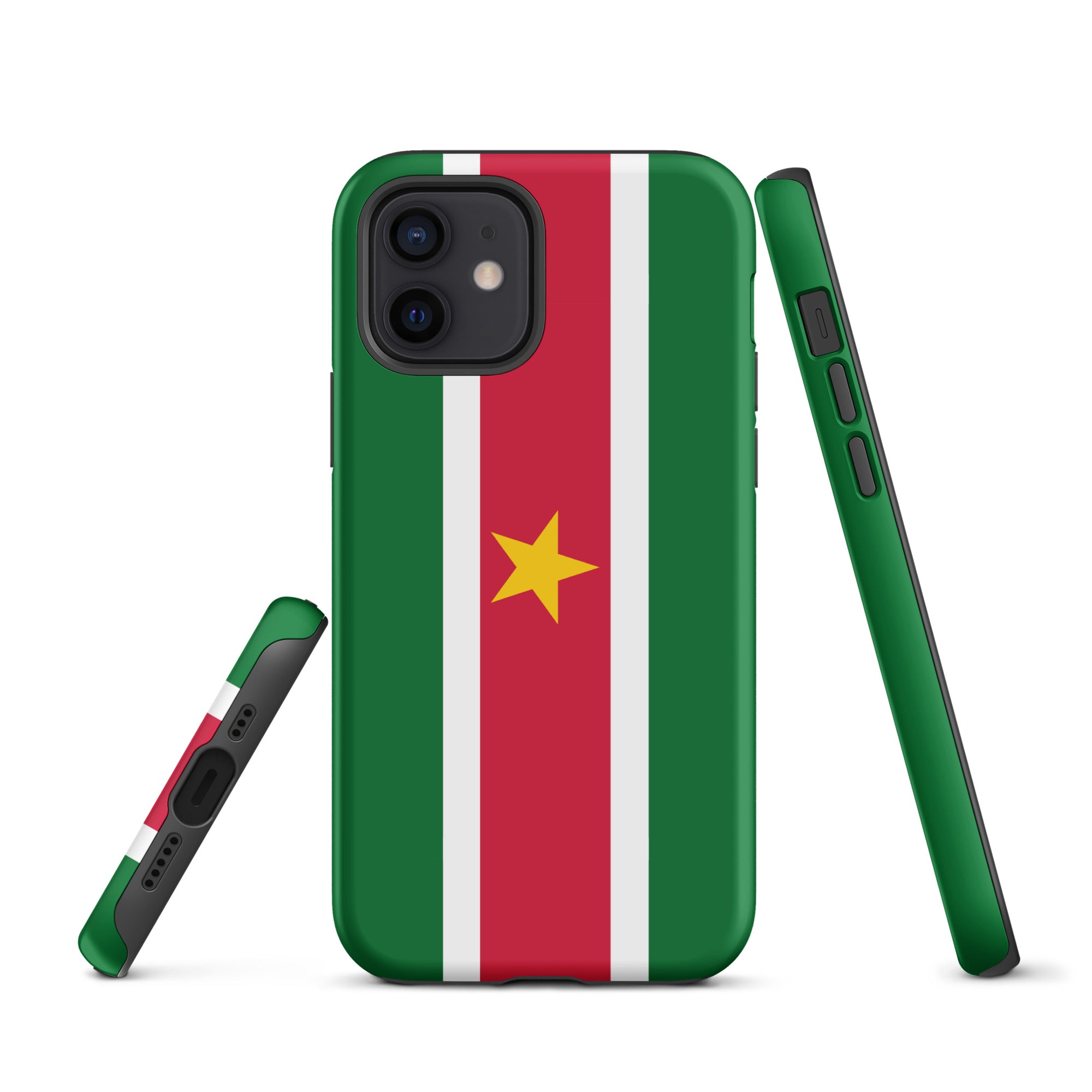 Suriname Flag Tough Cellphone Case for iPhone® - Conscious Apparel Store