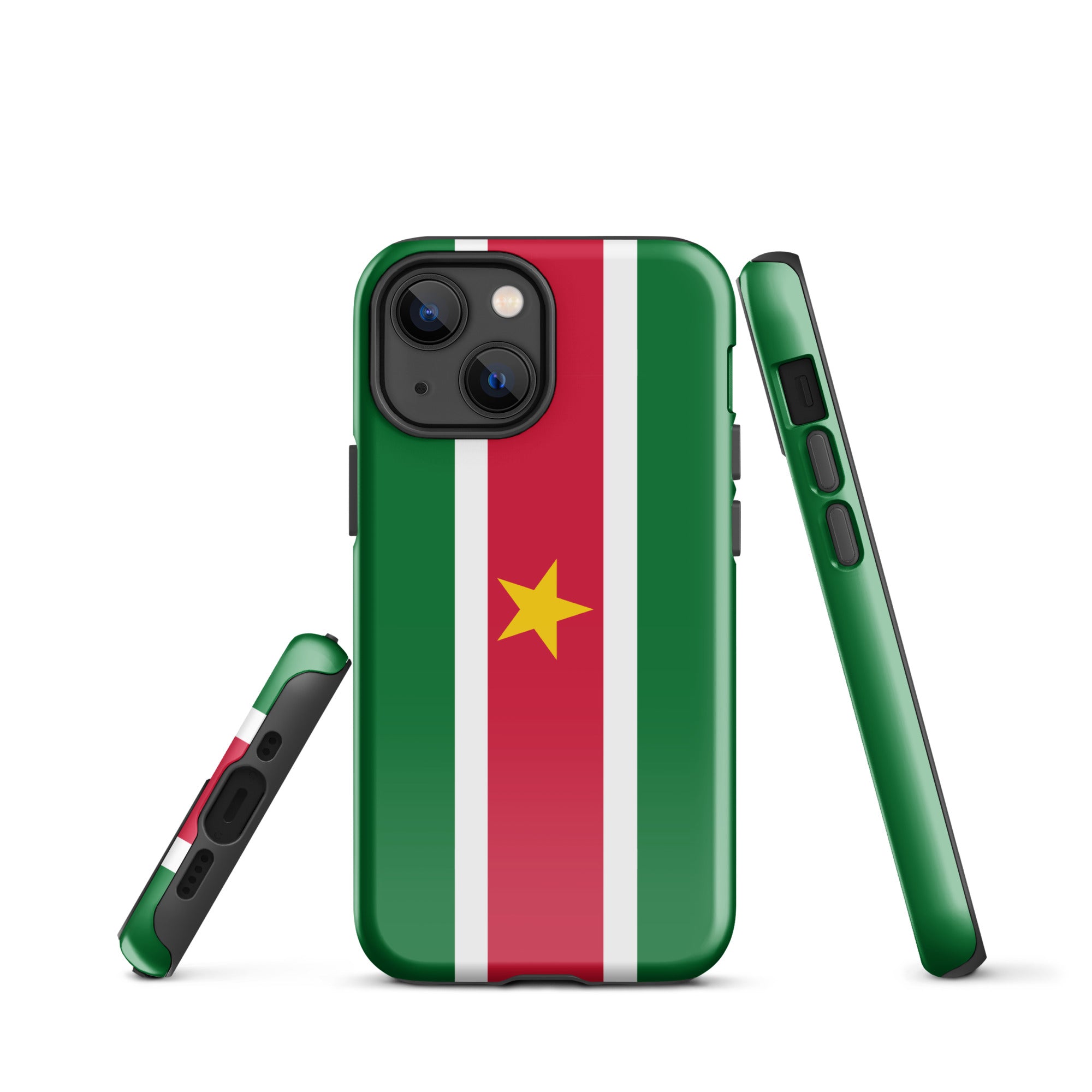 Suriname Flag Tough Cellphone Case for iPhone® - Conscious Apparel Store