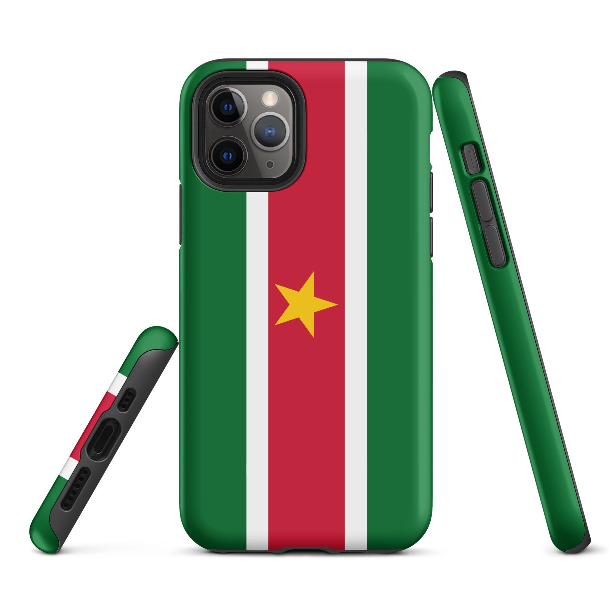 Suriname Flag Tough Cellphone Case for iPhone® - Conscious Apparel Store