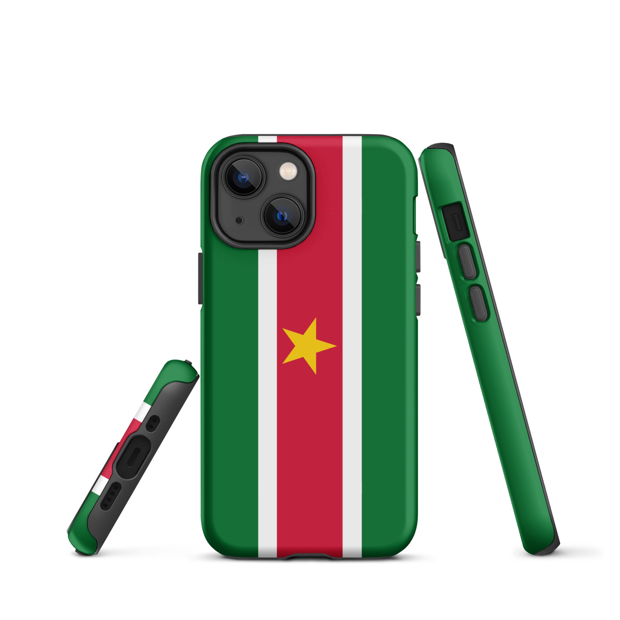 Suriname Flag Tough Cellphone Case for iPhone® - Conscious Apparel Store