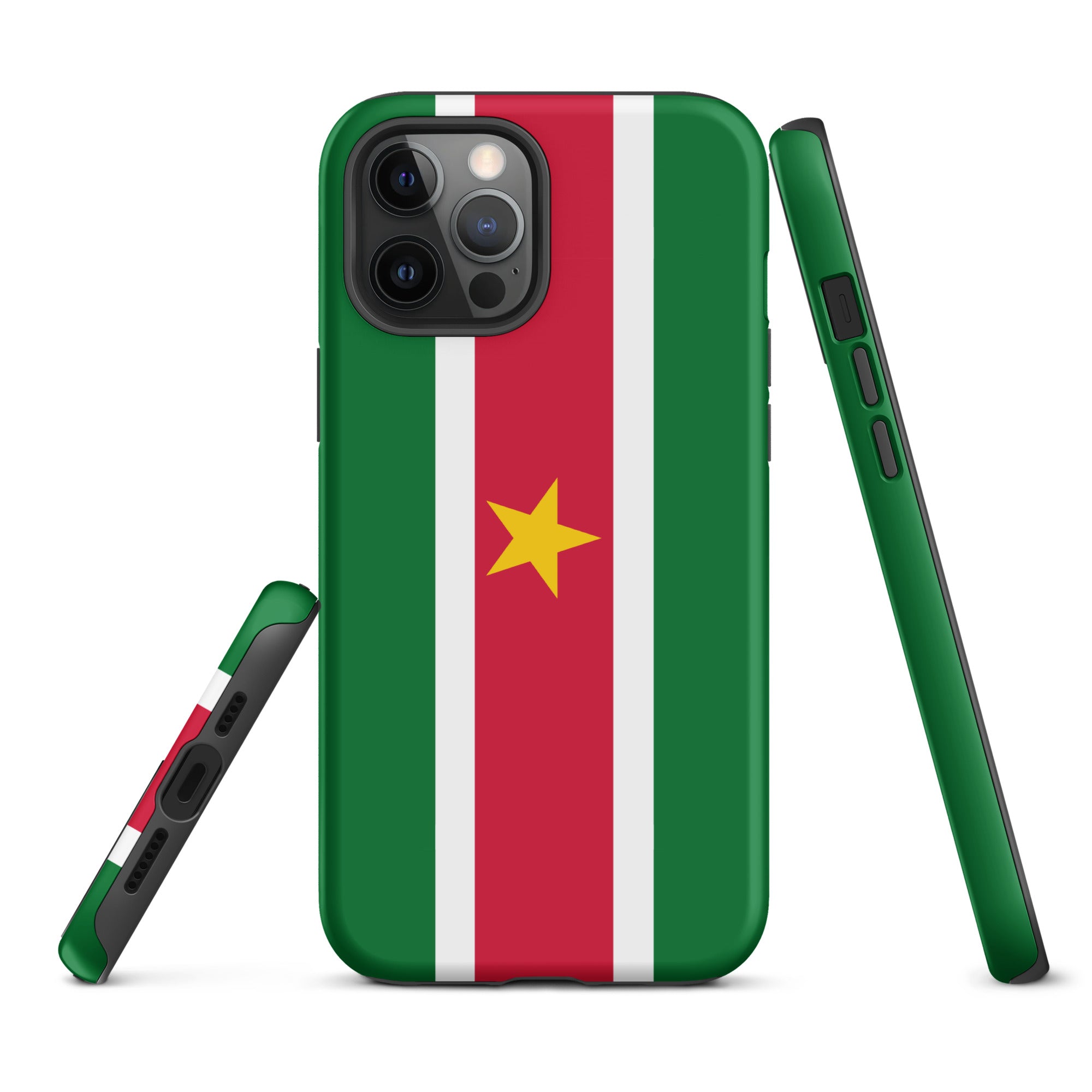 Suriname Flag Tough Cellphone Case for iPhone® - Conscious Apparel Store