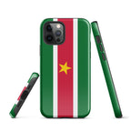 Suriname Flag Tough Cellphone Case for iPhone® - Conscious Apparel Store