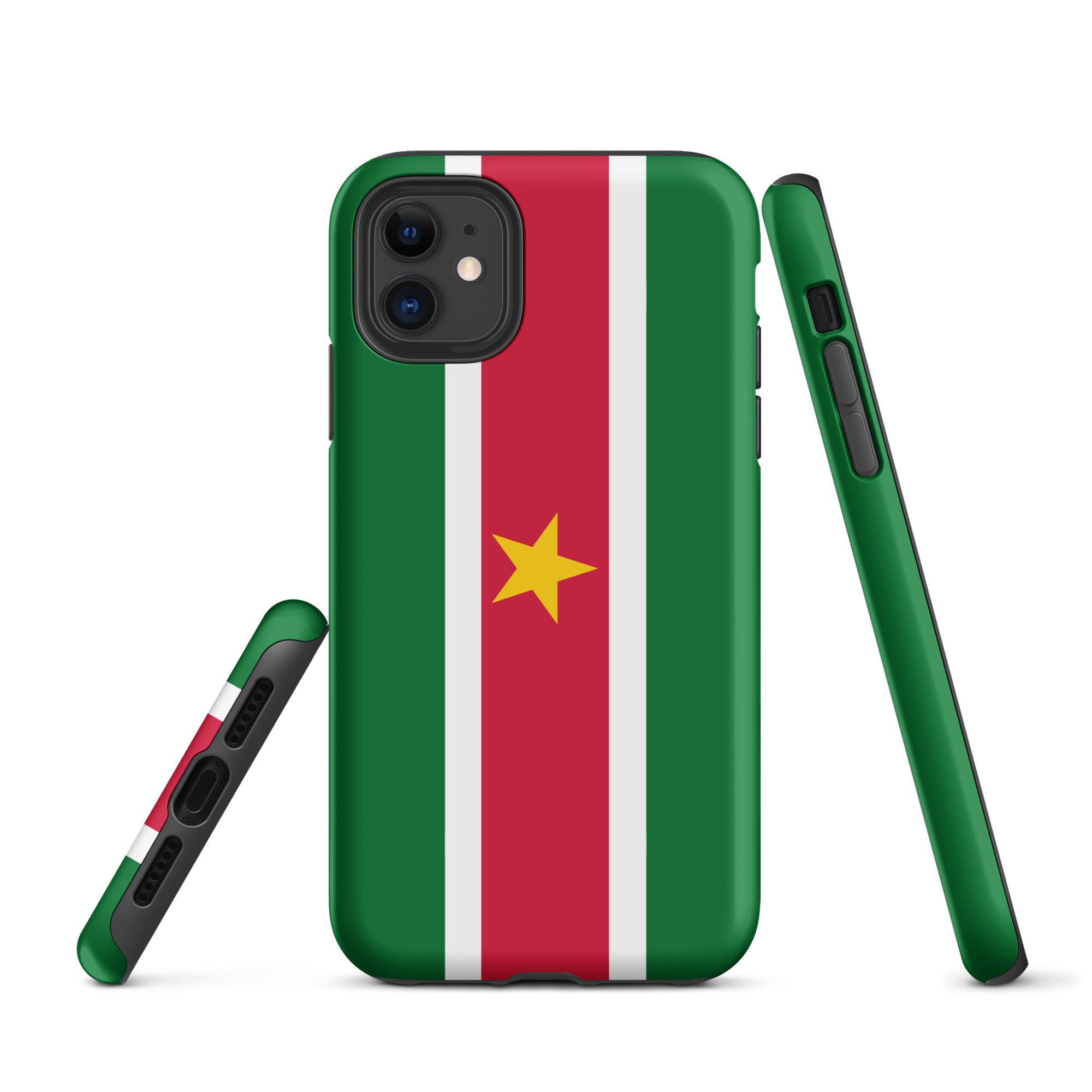 Suriname Flag Tough Cellphone Case for iPhone® - Conscious Apparel Store