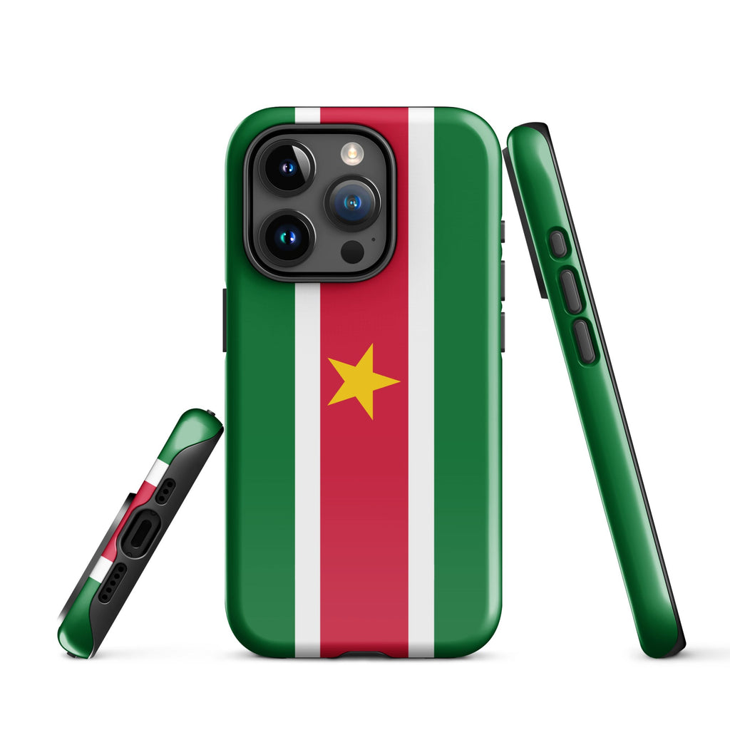 Suriname Flag Tough Cellphone Case for iPhone® - Conscious Apparel Store