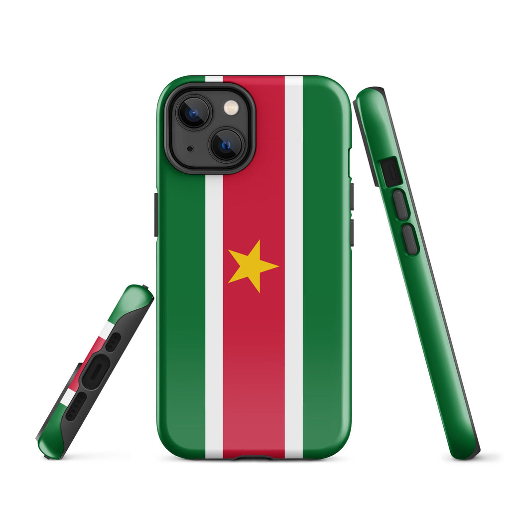Suriname Flag Tough Cellphone Case for iPhone® - Conscious Apparel Store
