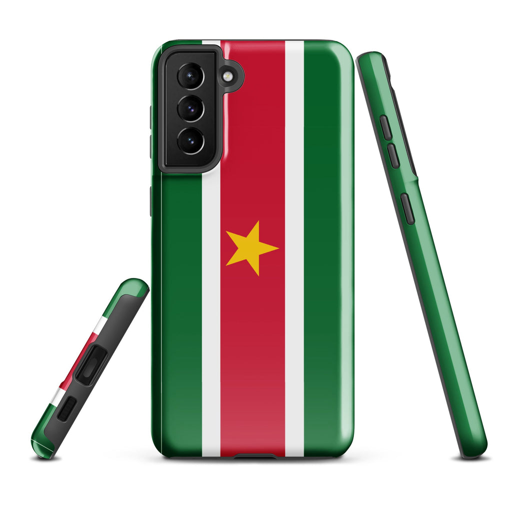 Suriname Flag Tough Cellphone case for Samsung® - Conscious Apparel Store