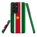 Suriname Flag Tough Cellphone case for Samsung® - Conscious Apparel Store