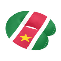 Suriname Flag U-Shape Travel Pillow - Conscious Apparel Store