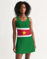 Suriname Flag Women's Racerback Dress - Conscious Apparel Store