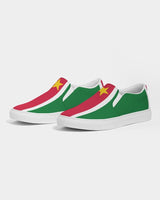 Suriname Flag Women's Slip-On Canvas Shoe Sneakers - Conscious Apparel Store