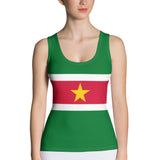 Suriname Flag Women's Tank Top - Conscious Apparel Store