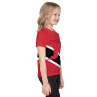 Trinidad & Tobago Flag Kids crew neck t-shirt - Conscious Apparel Store