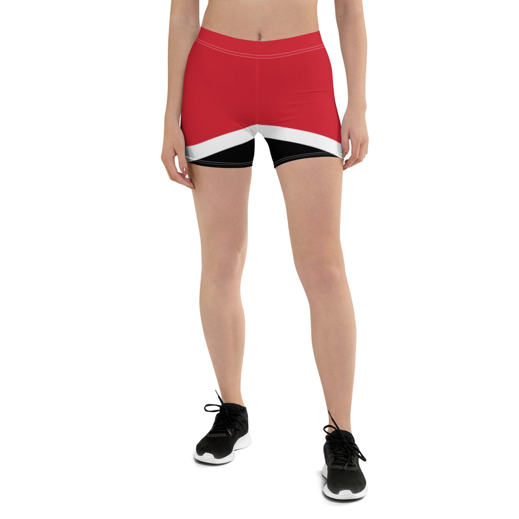 Trinidad & Tobago Flag Leggings Shorts - Conscious Apparel Store