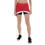 Trinidad & Tobago Flag Leggings Shorts - Conscious Apparel Store