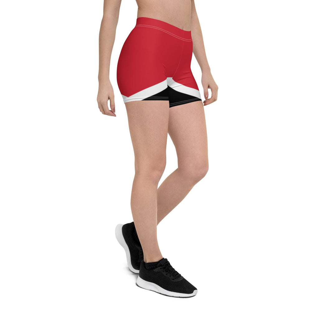 Trinidad & Tobago Flag Leggings Shorts - Conscious Apparel Store
