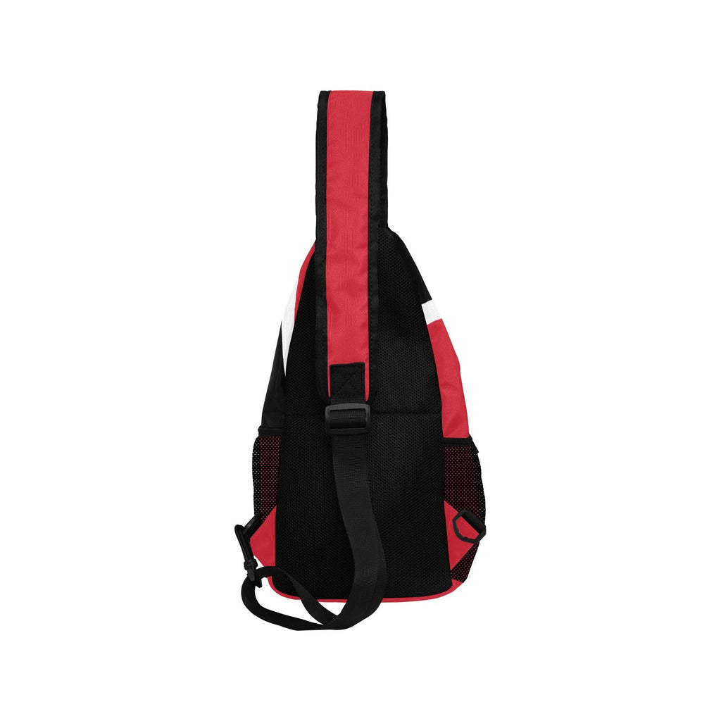 Trinidad & Tobago Flag Men's Casual Chest Bag - Conscious Apparel Store