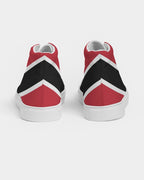 Trinidad & Tobago Flag Men's Hightop Canvas Shoe Sneakers - Conscious Apparel Store