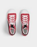 Trinidad & Tobago Flag Men's Hightop Canvas Shoe Sneakers - Conscious Apparel Store