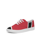 Trinidad & Tobago Flag Men's Lace Up Canvas Shoe - Conscious Apparel Store