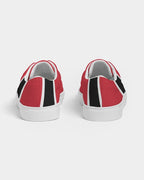 Trinidad & Tobago Flag Men's Lace Up Canvas Shoe - Conscious Apparel Store