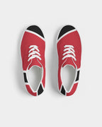 Trinidad & Tobago Flag Men's Lace Up Canvas Shoe - Conscious Apparel Store