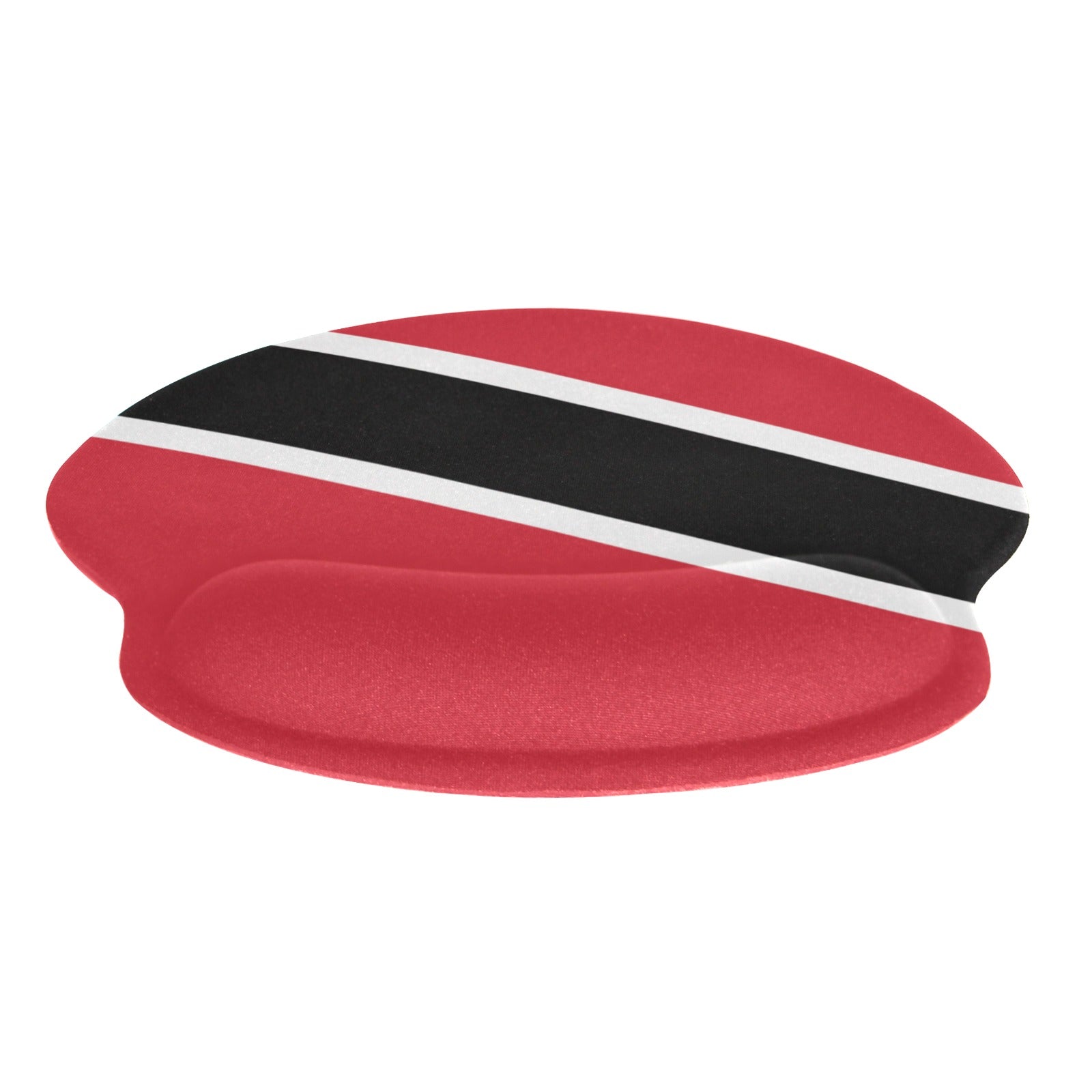 Trinidad & Tobago Flag Mouse Pad with Wrist Rest Support - Conscious Apparel Store