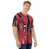 Trinidad & Tobago Flag Splash-Camo Men's T-shirt - Conscious Apparel Store