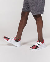 Trinidad & Tobago Flag Splash-Camo Men's Two-Tone Sneaker - Conscious Apparel Store
