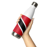 Trinidad & Tobago Flag Stainless Steel Water Bottle - Conscious Apparel Store