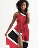 Trinidad & Tobago Flag Swim Cover Up - Conscious Apparel Store