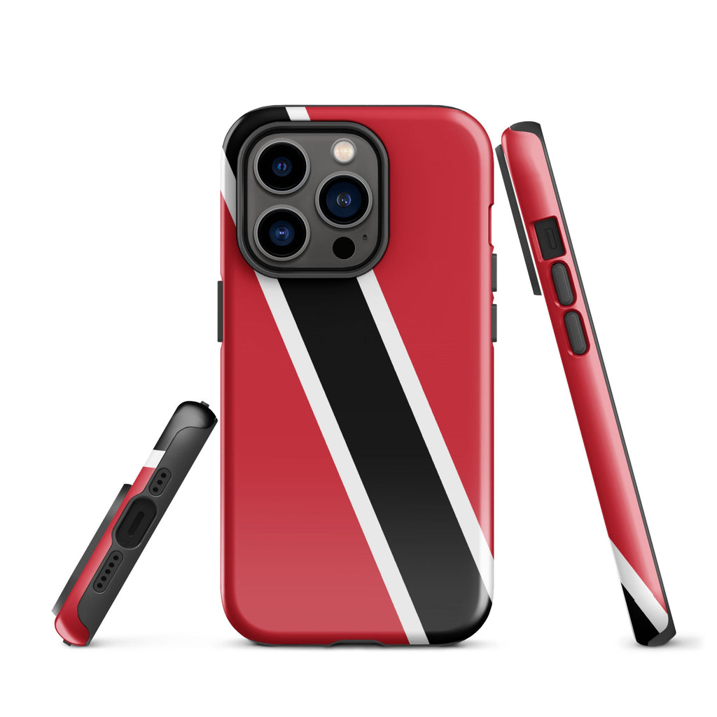 Trinidad & Tobago Flag Tough Cellphone Case for iPhone® - Conscious Apparel Store