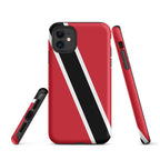 Trinidad & Tobago Flag Tough Cellphone Case for iPhone® - Conscious Apparel Store