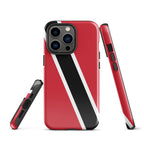 Trinidad & Tobago Flag Tough Cellphone Case for iPhone® - Conscious Apparel Store